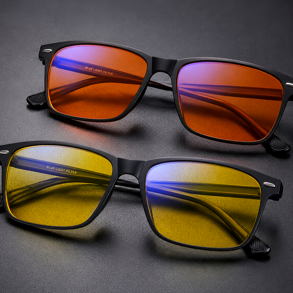Lentes con filtro de luz azul